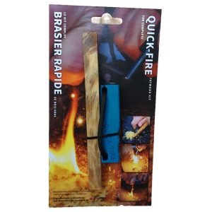The Complete QUICK-FIRE FATWOOD KIT with Blue Case